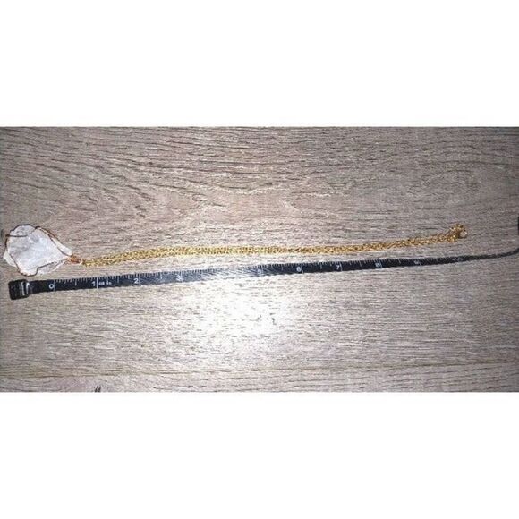 clear quarts natural Healing crystal pendant necklace - Picture 7 of 8